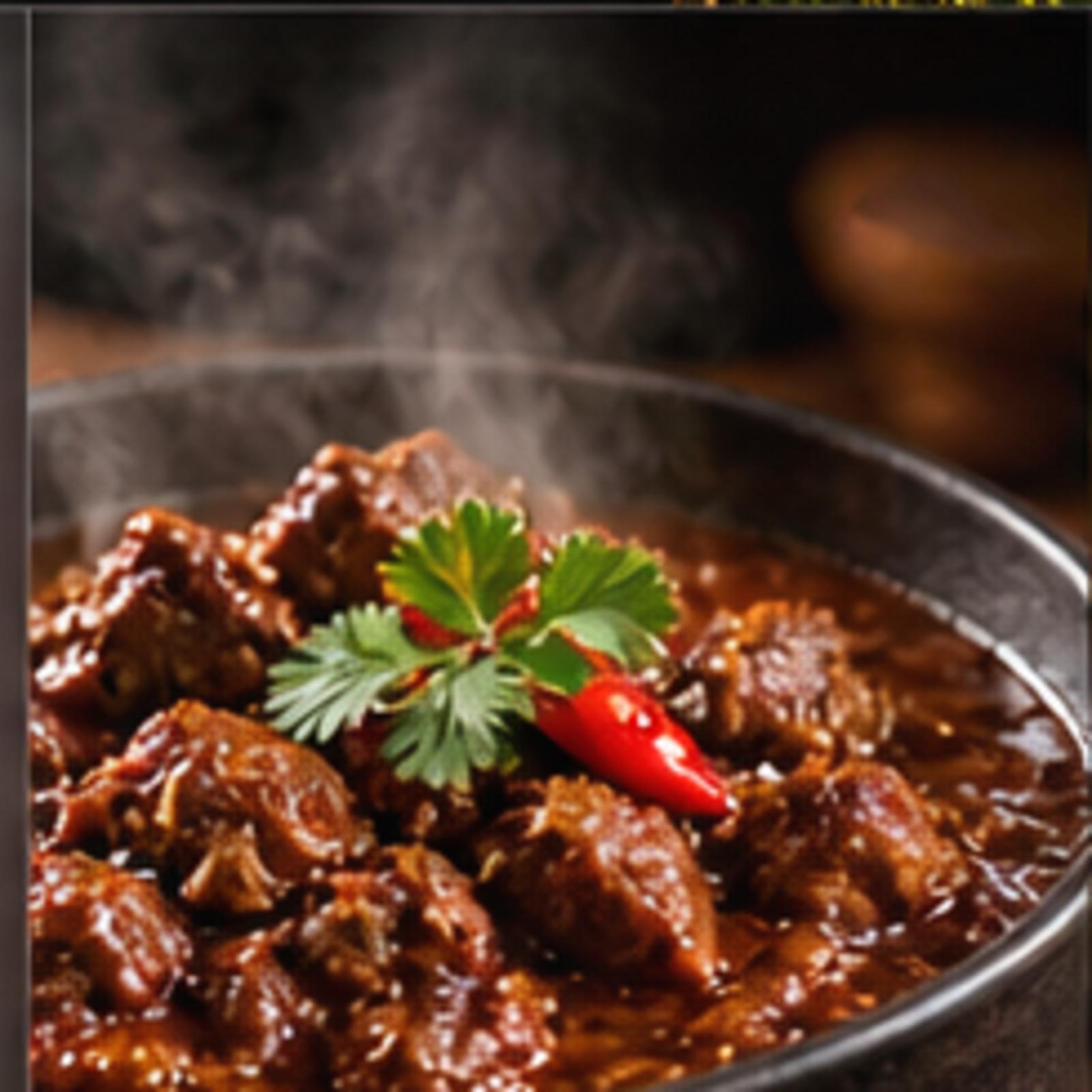 BIGG CHILLI Mutton Curry and Rice